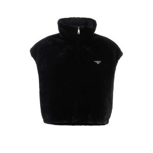 Prada Women Black Reversible Fur